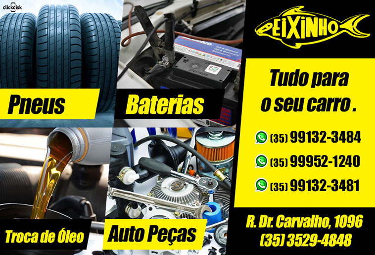 AUTO PEÇAS PEIXINHO - PEIXINHO PNEUS, 3529-4848 - Click & Disk